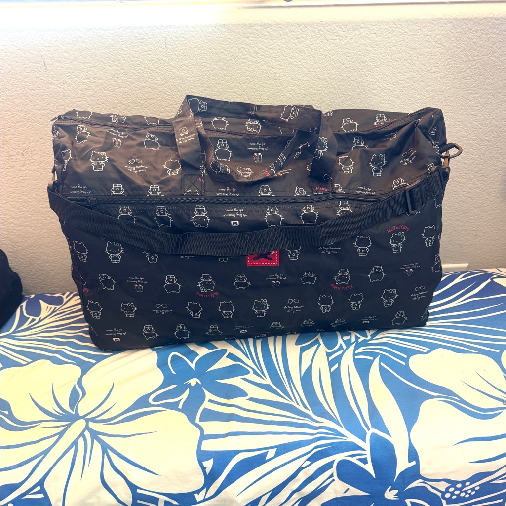 Hello Kitty Pocketable Duffle Bag